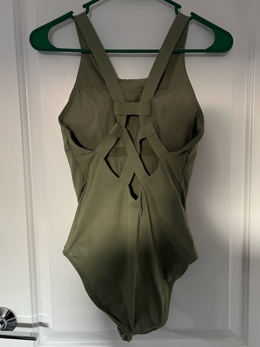 Athleta Olive Green One-Piece - Picture 4 of 5